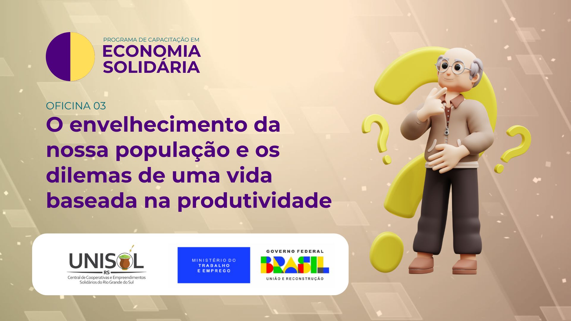 O Envelhecimento da População e os Dilemas de uma Vida Baseada na Produtividade